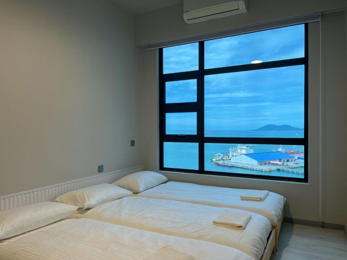 Jesselton Point Seaview Homestay Kota Kinabalu Ngoại thất bức ảnh