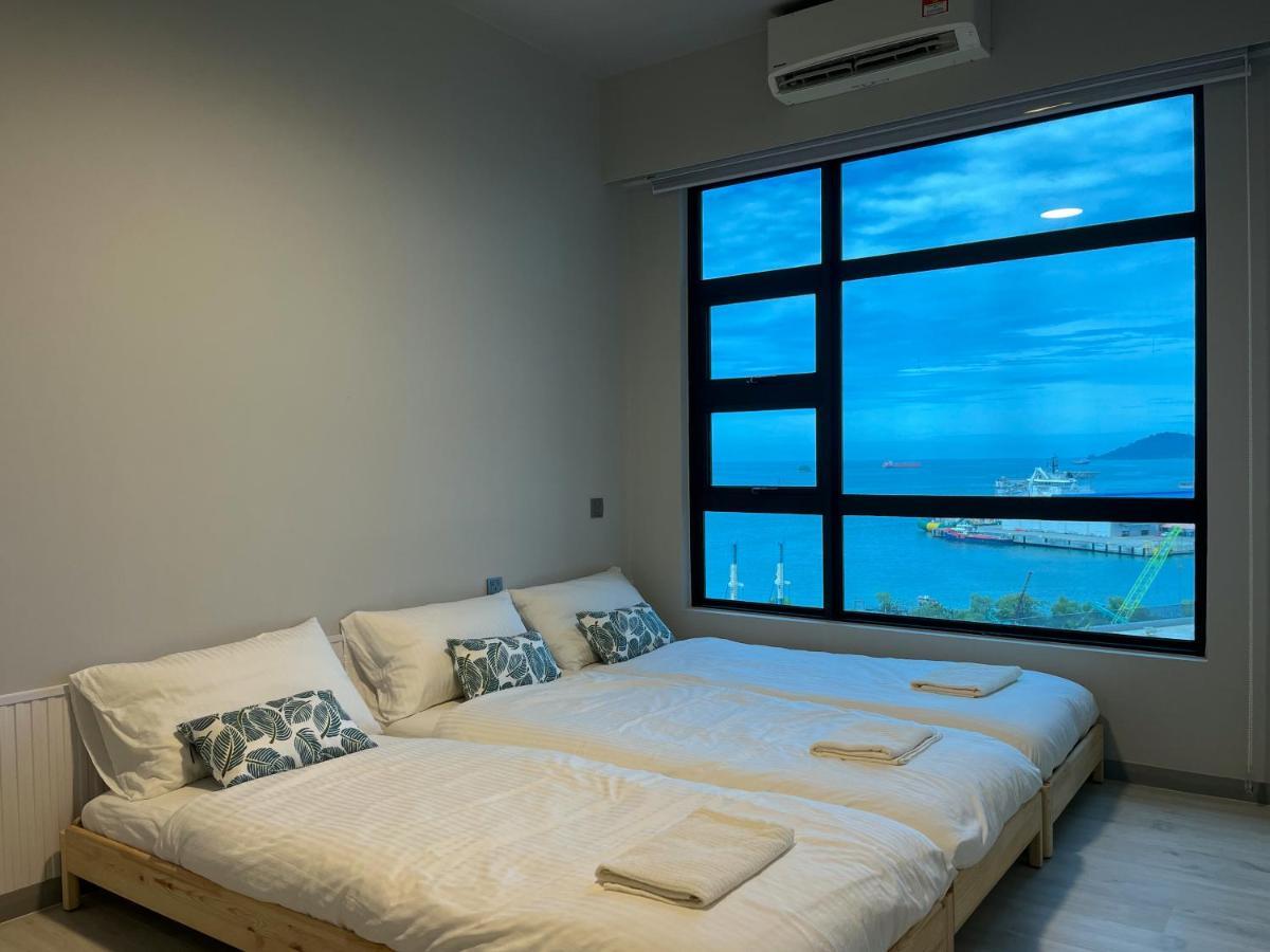 Jesselton Point Seaview Homestay Kota Kinabalu Ngoại thất bức ảnh