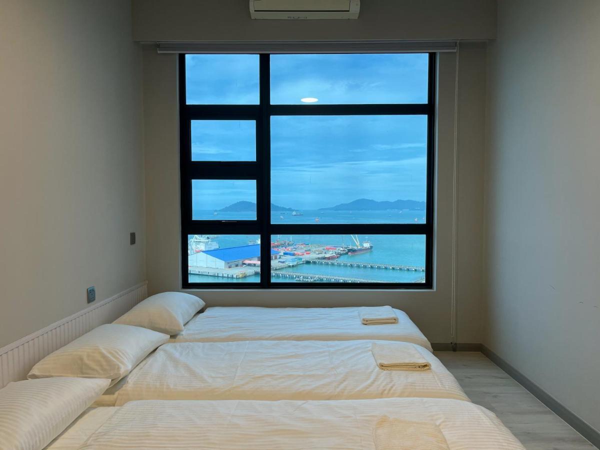 Jesselton Point Seaview Homestay Kota Kinabalu Ngoại thất bức ảnh