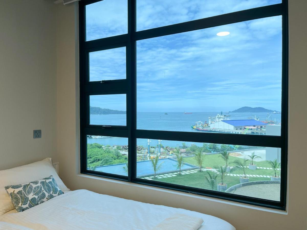 Jesselton Point Seaview Homestay Kota Kinabalu Ngoại thất bức ảnh