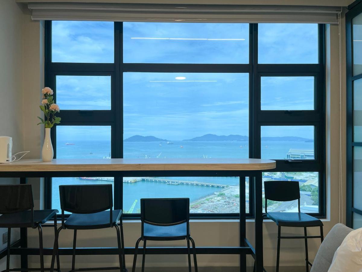 Jesselton Point Seaview Homestay Kota Kinabalu Ngoại thất bức ảnh