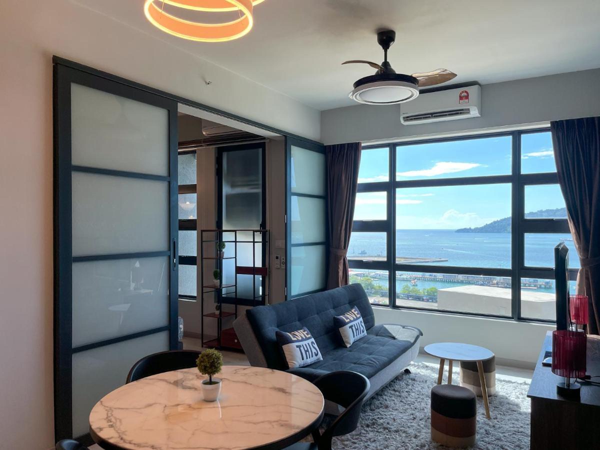 Jesselton Point Seaview Homestay Kota Kinabalu Ngoại thất bức ảnh