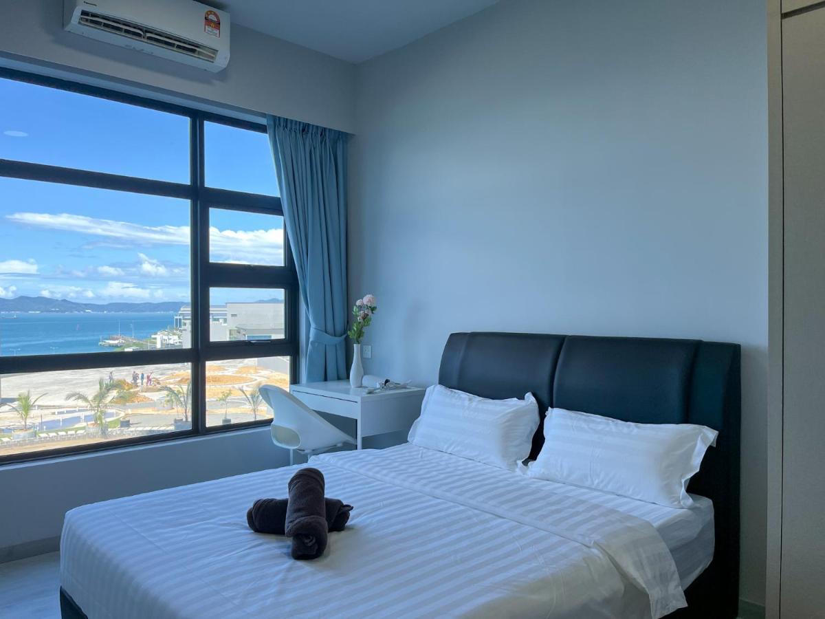 Jesselton Point Seaview Homestay Kota Kinabalu Ngoại thất bức ảnh