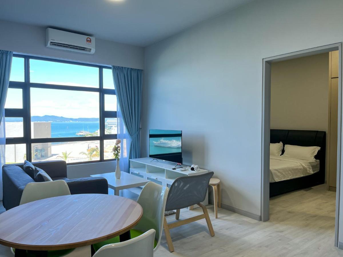 Jesselton Point Seaview Homestay Kota Kinabalu Ngoại thất bức ảnh