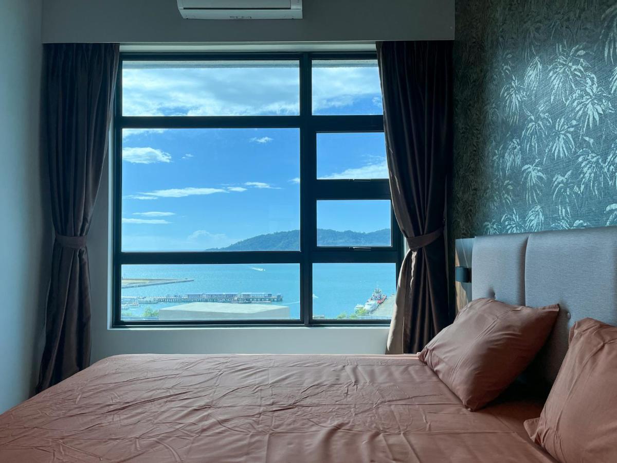 Jesselton Point Seaview Homestay Kota Kinabalu Ngoại thất bức ảnh
