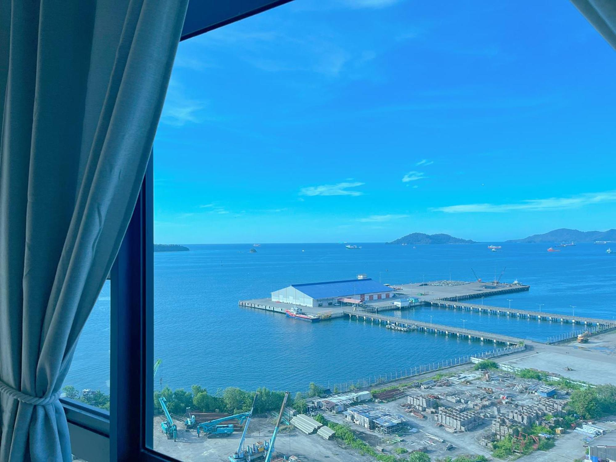 Jesselton Point Seaview Homestay Kota Kinabalu Ngoại thất bức ảnh