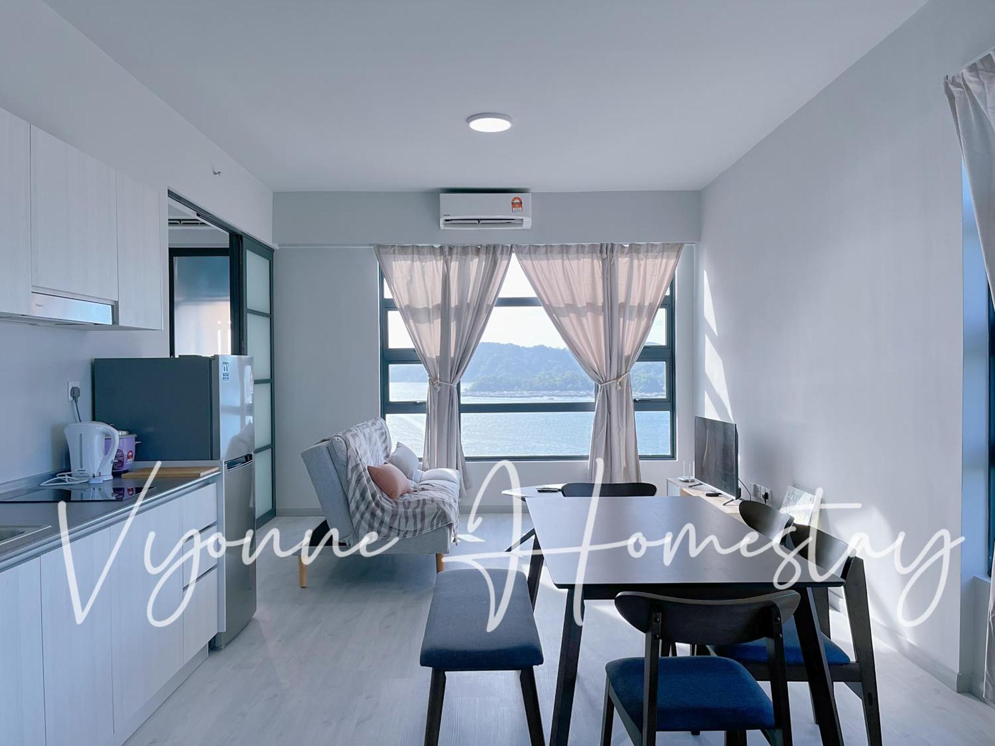 Jesselton Point Seaview Homestay Kota Kinabalu Ngoại thất bức ảnh